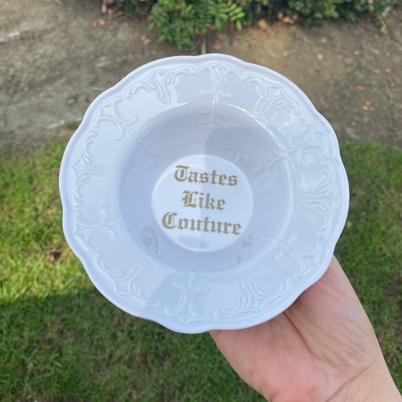 NEW Juicy Couture TASTES LIKE COUTURE BABY BOWL 100% MELAMINE - Picture 4 of 9